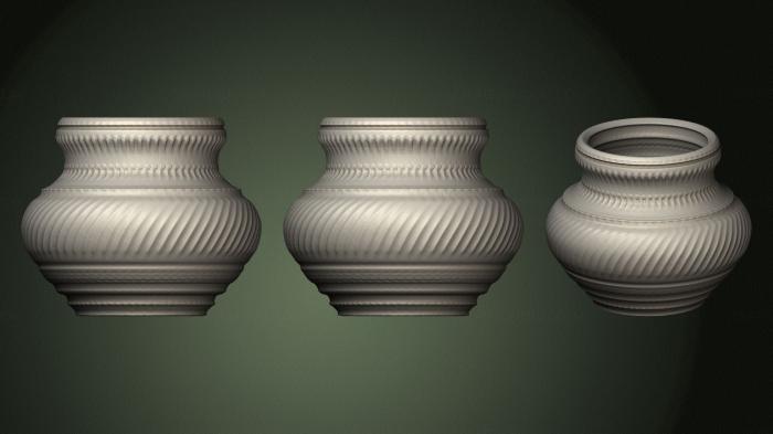 Vases (VZ_0852) 3D model for CNC machine